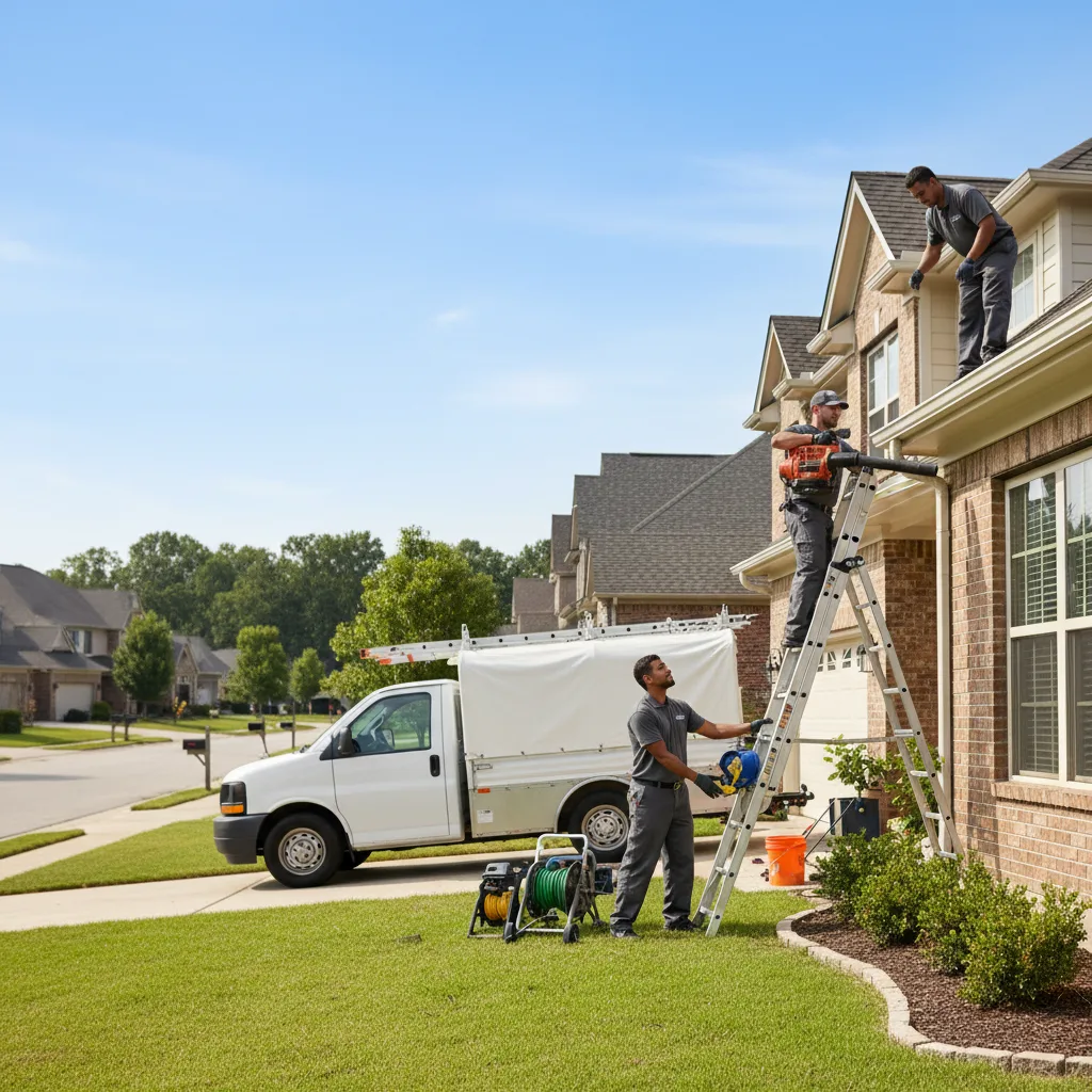 Home Gutter Service in Leflore, OK near me